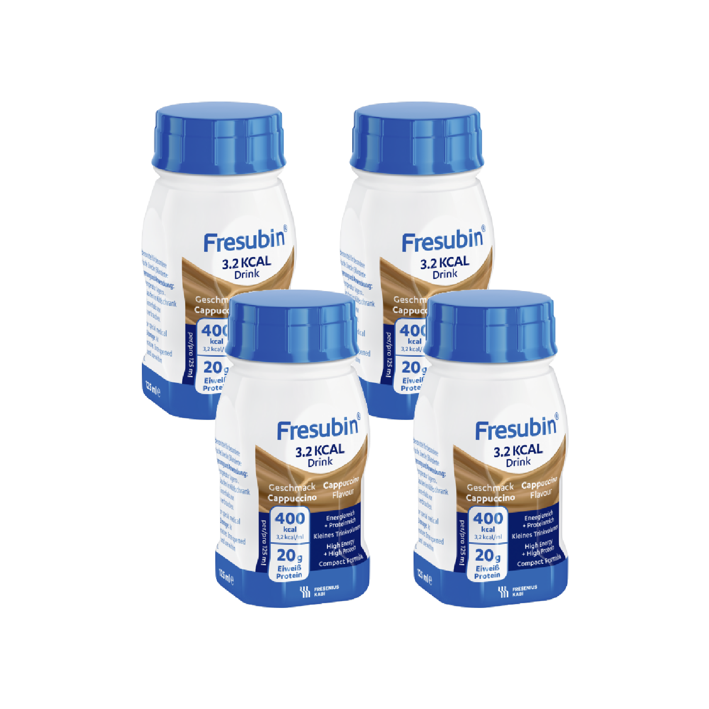 Fresubin 3.2Kcal Drink Cappuccino 125ml x 4 Unidades