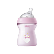 Biberón Chicco NaturalFeeling Búho Rosa 150 ml +0 meses
