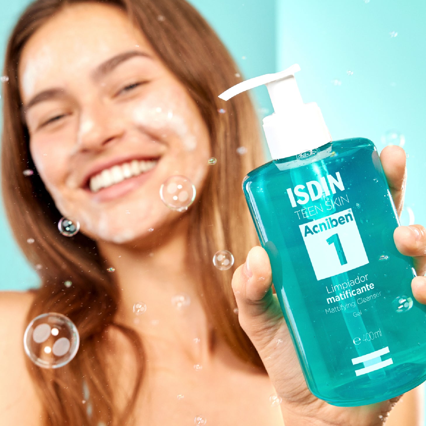 Isdin Acniben Gel de Limpeza Matificante 400ml