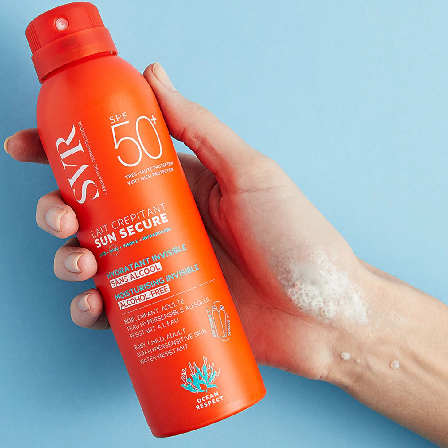 Leche cremosa SVR Sun Secure FPS 50+ 200 ml