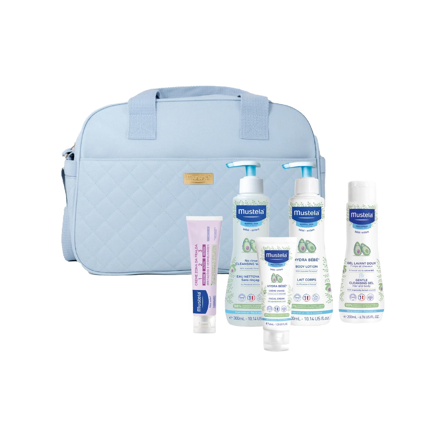 Bolso de maternidad Mustela Edición Limitada Azul