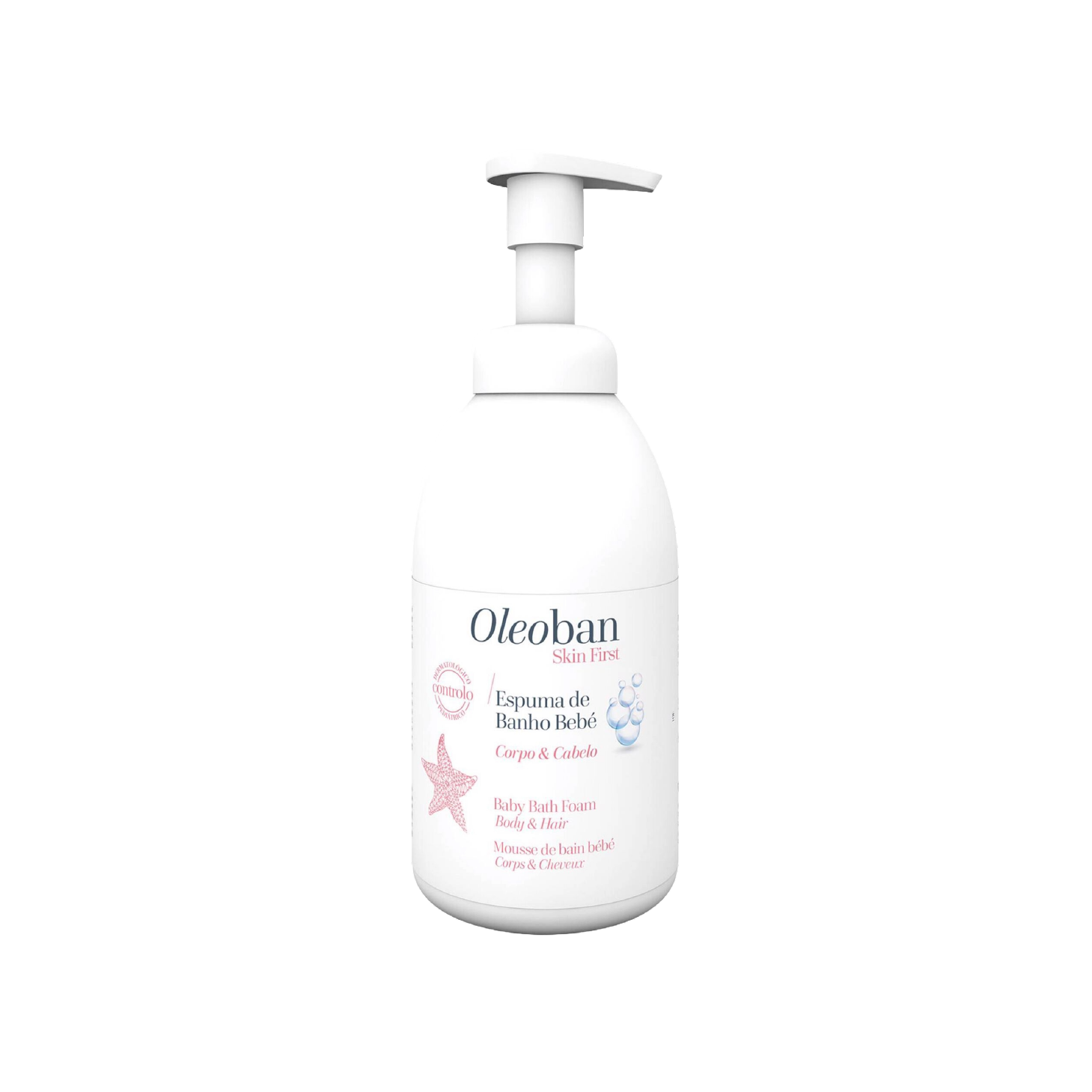 Espuma de baño para bebé Oleoban 500 ml