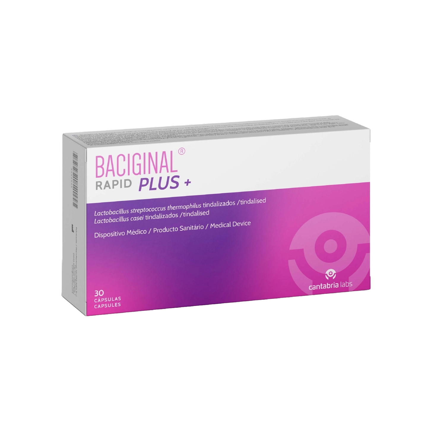 Baciginal Rapid Plus 30 cápsulas vaginales