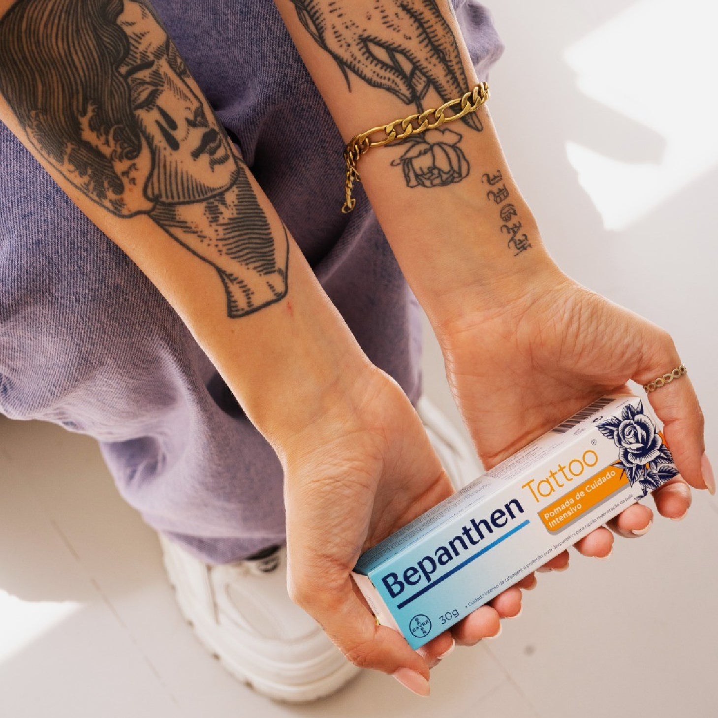 Bepanthene Tattoo Pomada Cuidado Intensivo 100g