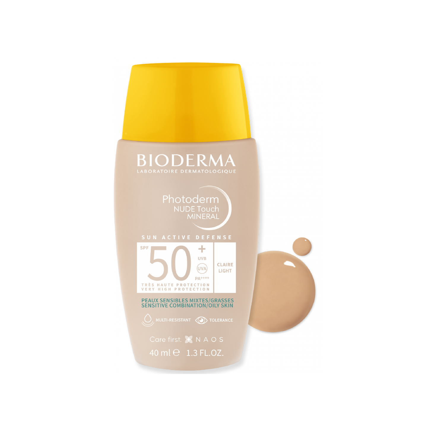Bioderma Photoderm Nude Touch SPF50+ Claro 40ml