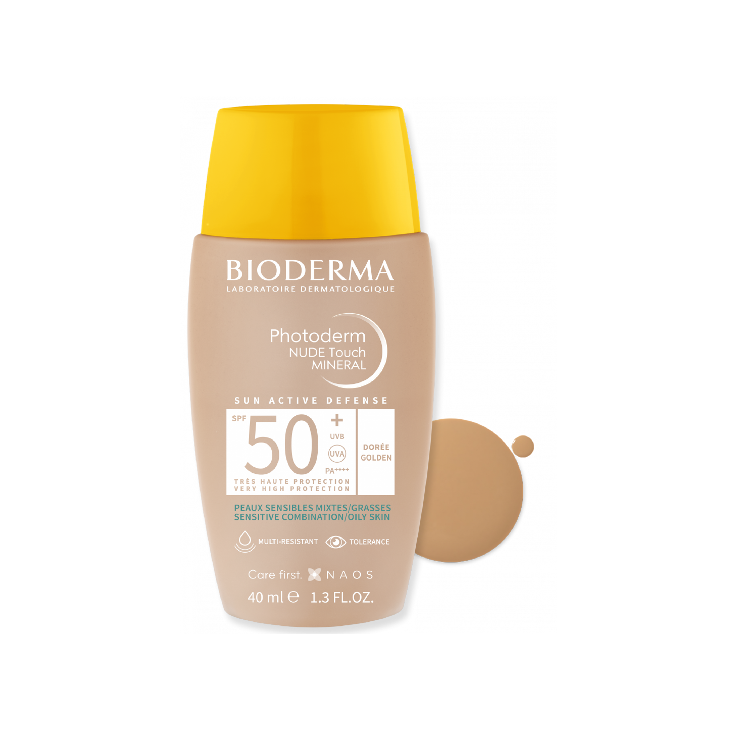 Bioderma Photoderm Nude Touch SPF50+ Dourado 40ml