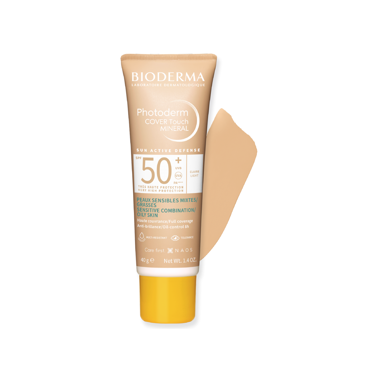 Bioderma Photoderm Cover Touch SPF50+ Claro 40g