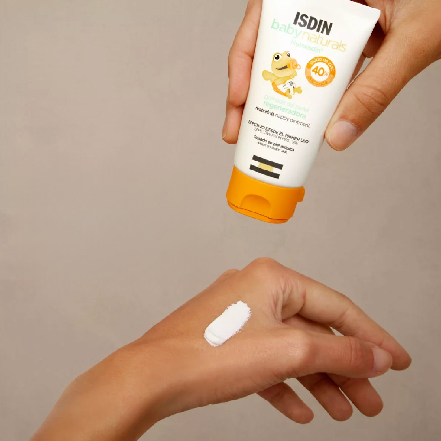 Isdin Baby Naturals Zn40 Pomada Regeneradora Muda da Fralda 100ml x 2 Unidades