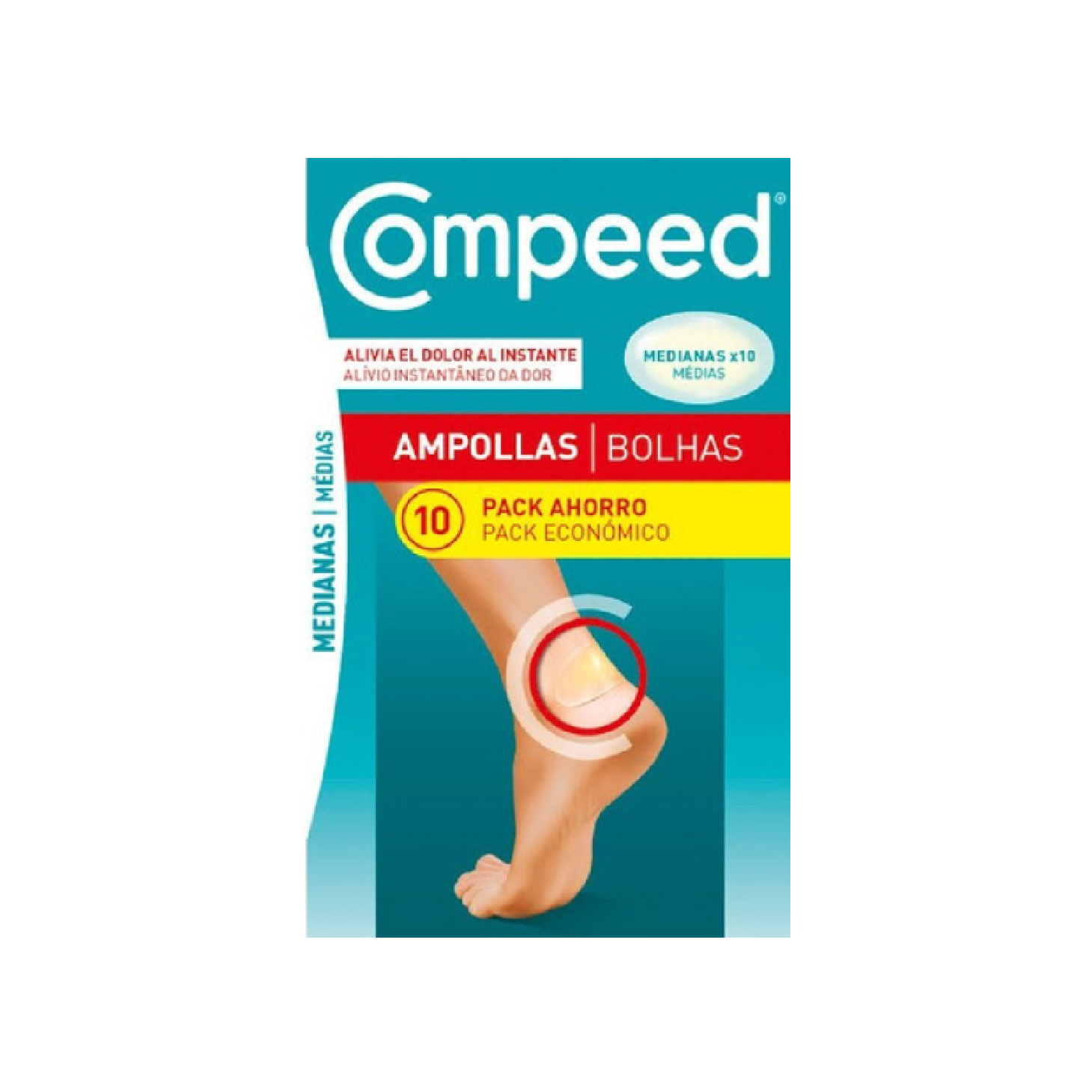 Compeed Pensos Bolhas Extreme Calcanhar 10 Unidades