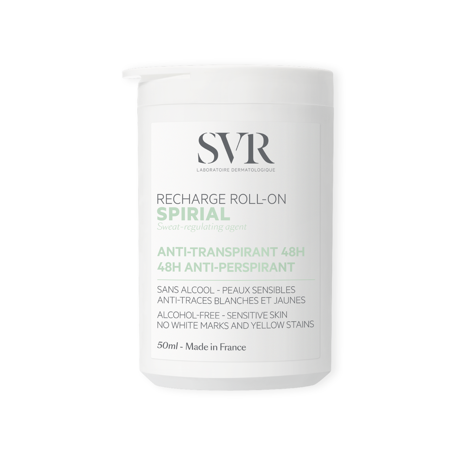 SVR Spirial Roll-on Antitranspirante e Desodorizante Recarga 50ml