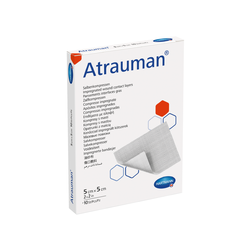 Atrauman Compressas Impregnada 7,5x10cm x 10 Unidades