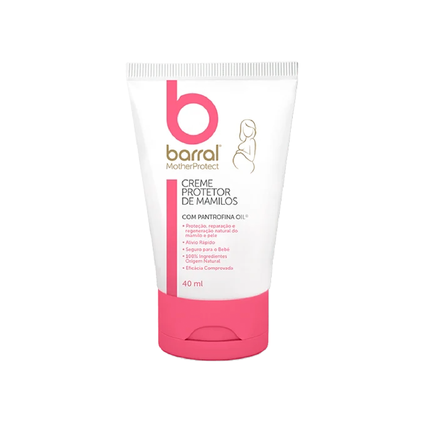 Barral MotherProtect Creme Gordo Óleo de Amêndoas 200ml + Creme Protetor de Mamilos 40ml