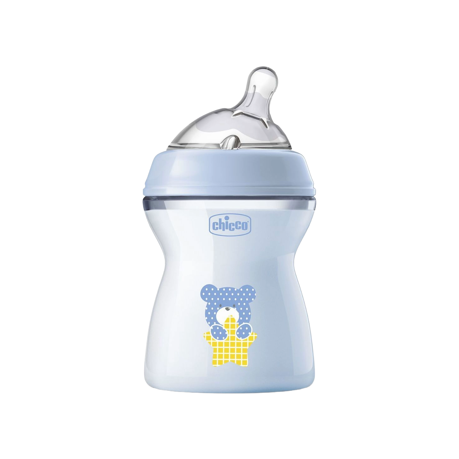 Chicco NaturalFeeling Biberão Cinza Abelha 250ml +2 Meses