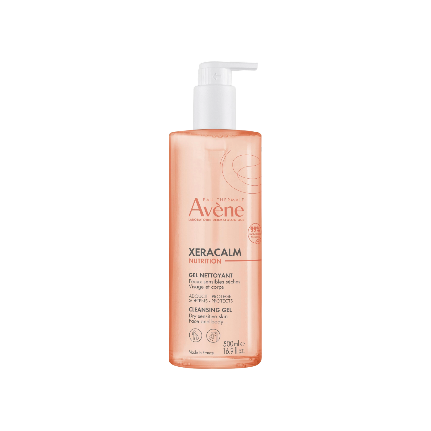 Avène Xeracalm Nutrition Gel de Limpeza 500ml