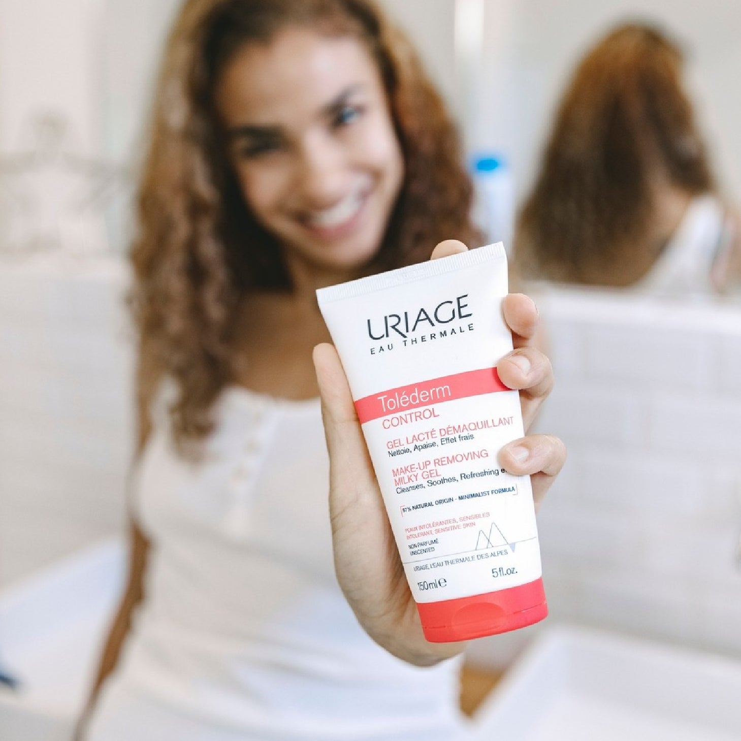 Uriage Toléderm Control Gel Leite Desmaquilhante 150ml