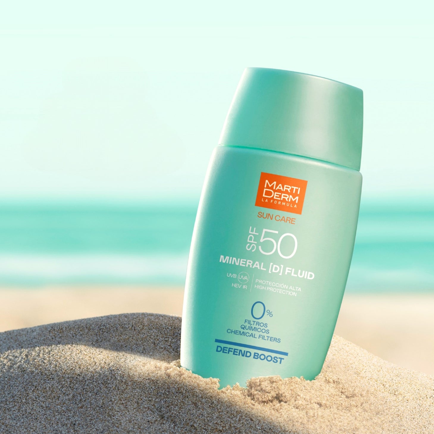 Martiderm Sun Care Mineral [D] Fluid SPF50 50ml