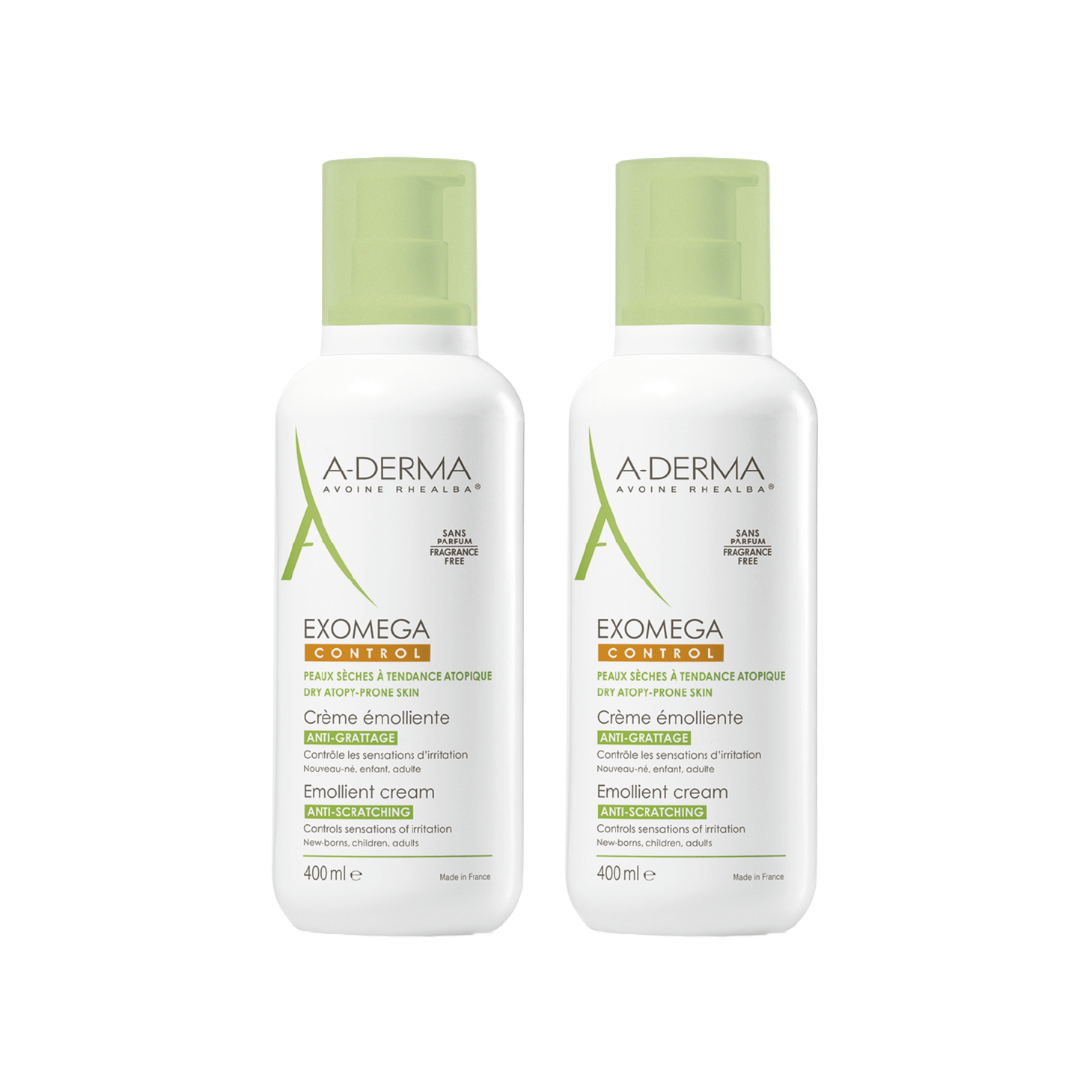 Crema emoliente A-Derma Exomega Control 400 ml