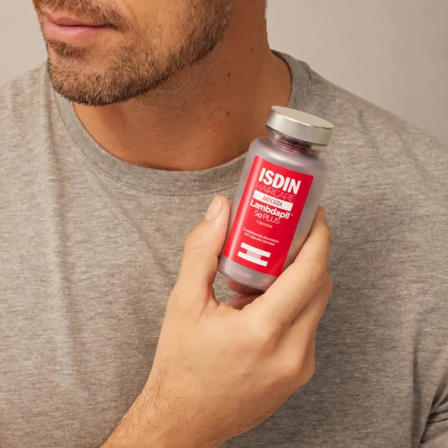 Isdin Lambdapil 5 Alfa Plus Anticaída 60 Cápsulas