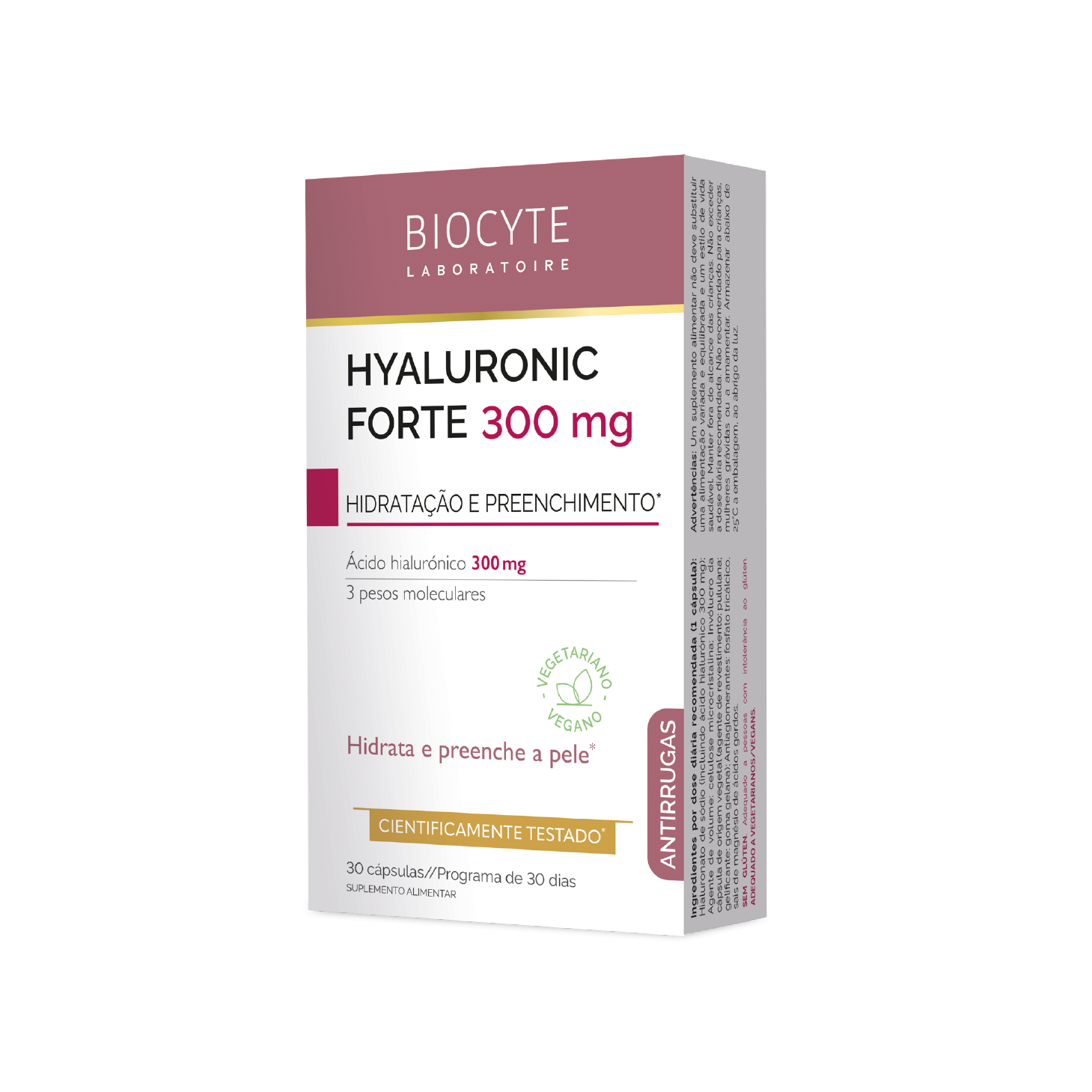 Biocyte Hyaluronic Forte 300mg 30 Cápsulas