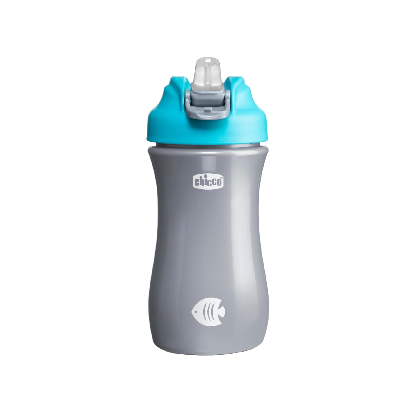 Vaso Pop-Up Chicco Azul 350ml +2 Años