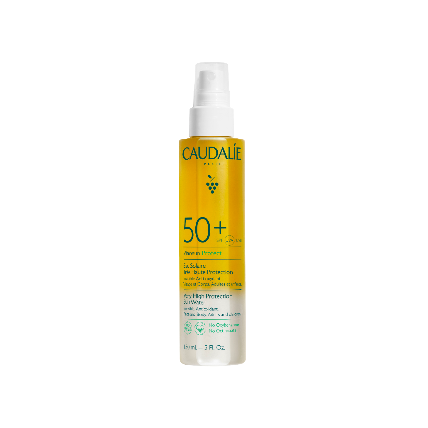 Caudalie Vinosun Protect Água Solar SPF50+ 150ml