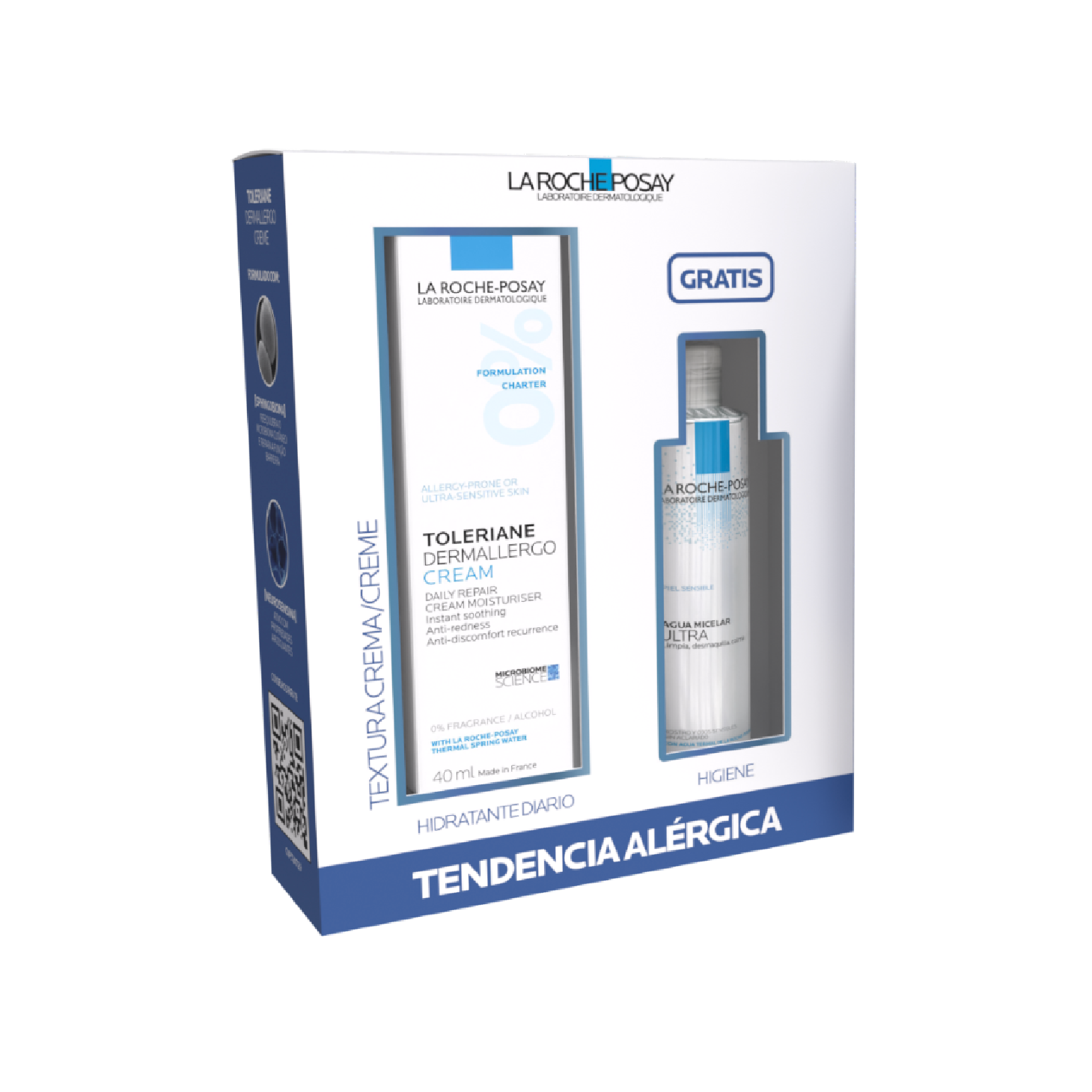 La Roche Posay Toleriane Dermallego Crema 40 ml + Agua Micelar 50 ml