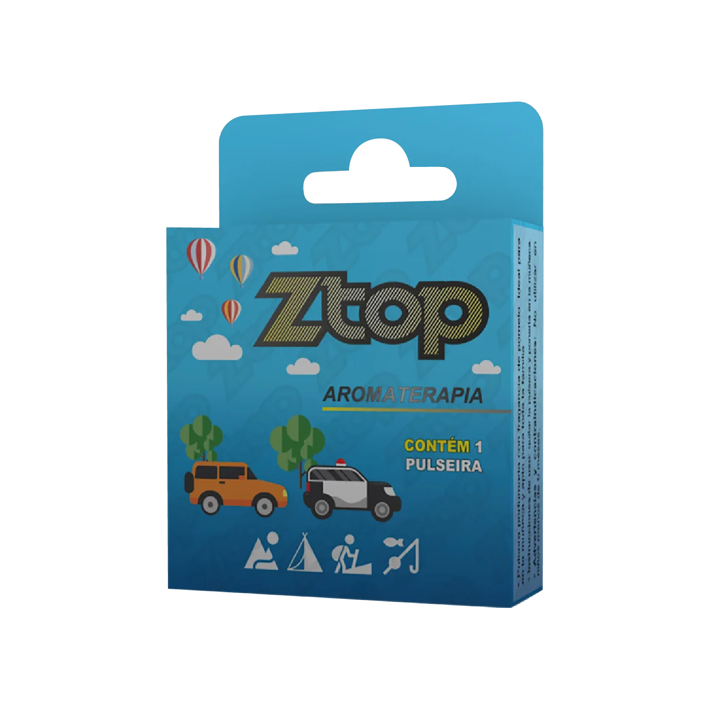 Ztop Aromaterapia Pulseira de Criança Azul