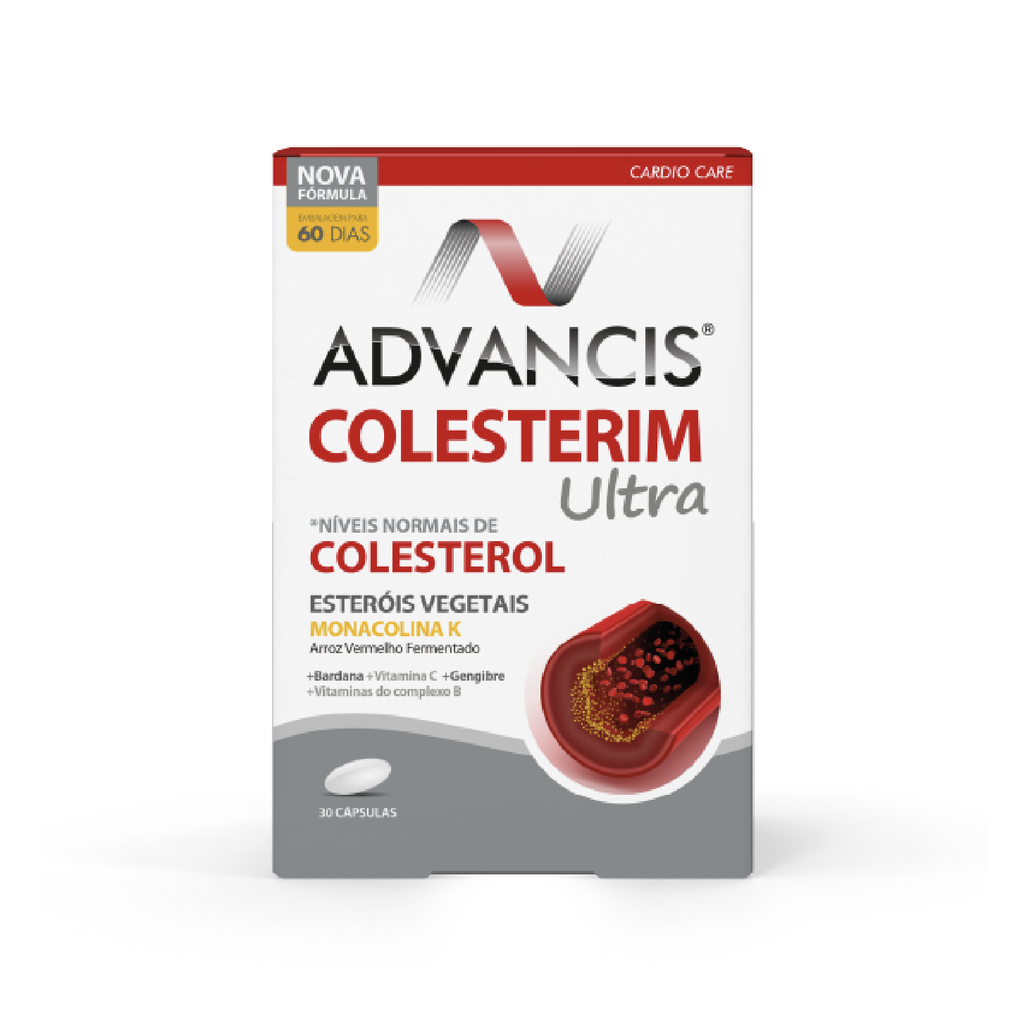 Advancis Cholesterim Ultra 60 Cápsulas
