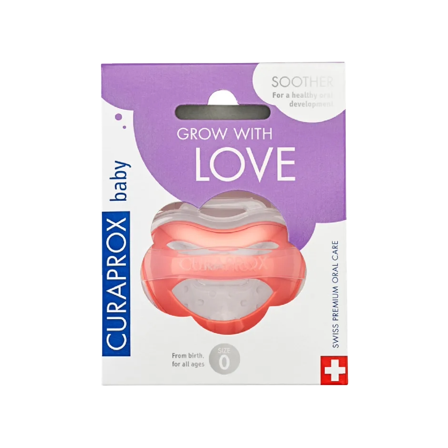 Curaprox Baby Chupeta Coral T0