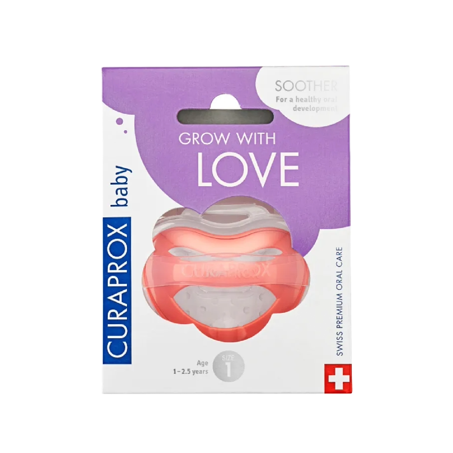 Curaprox Baby Chupeta Coral T1
