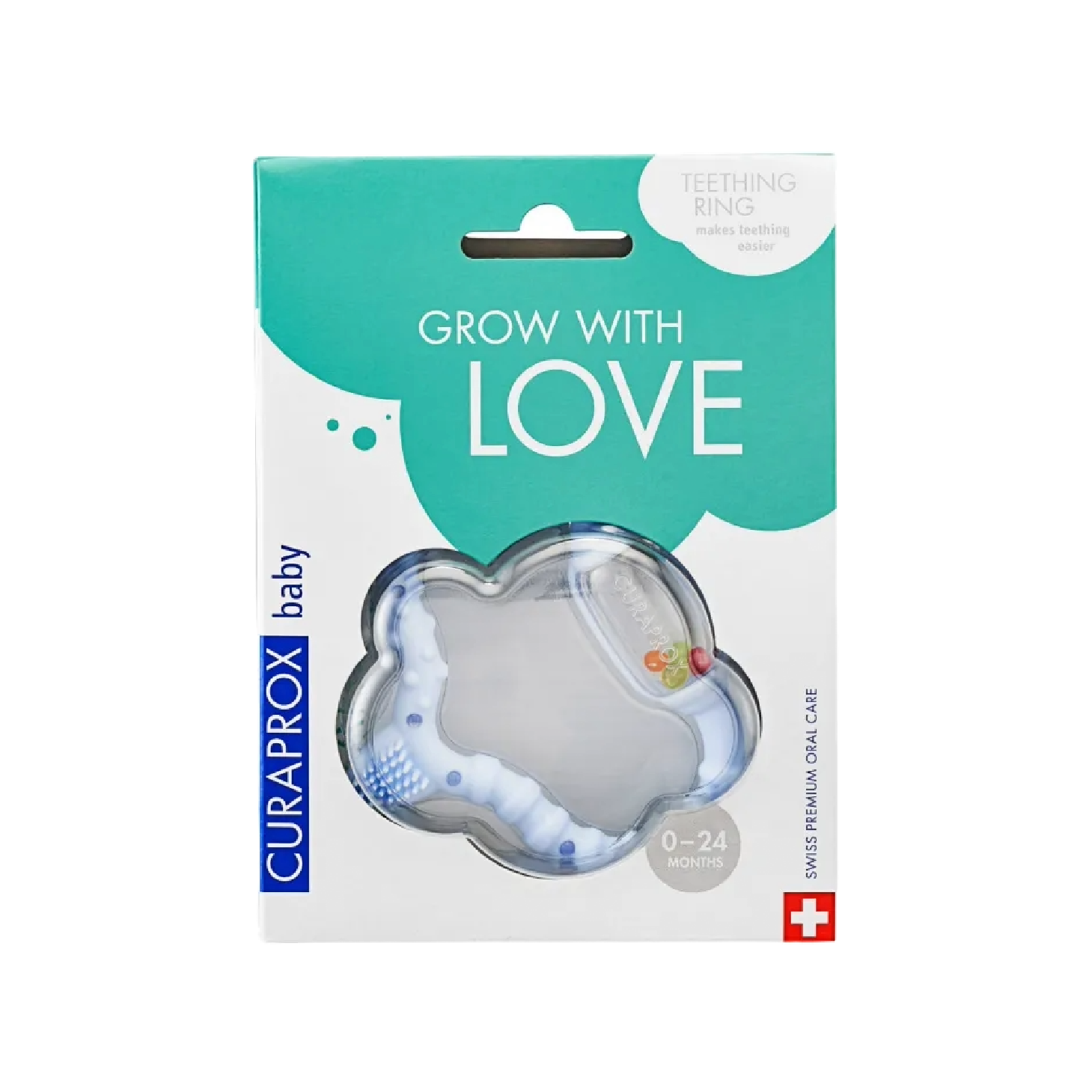 Curaprox Baby Anel Mordedor Azul (0-24M)