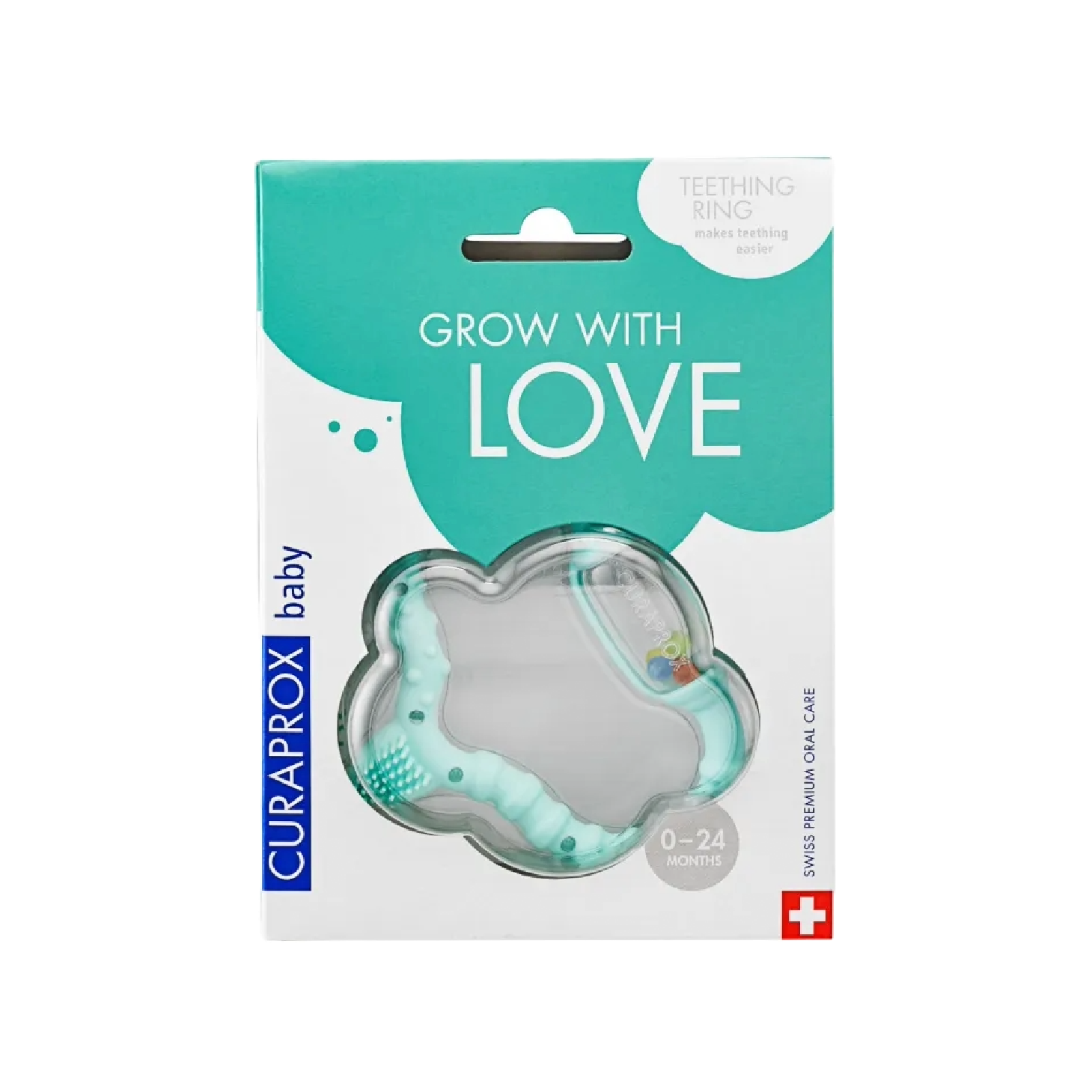 Curaprox Baby Anel Mordedor Turquesa (0-24M)