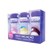 Fortimel Kit Iniciação 3 Sabores Morango/Chocolate/Baunilha 200ml