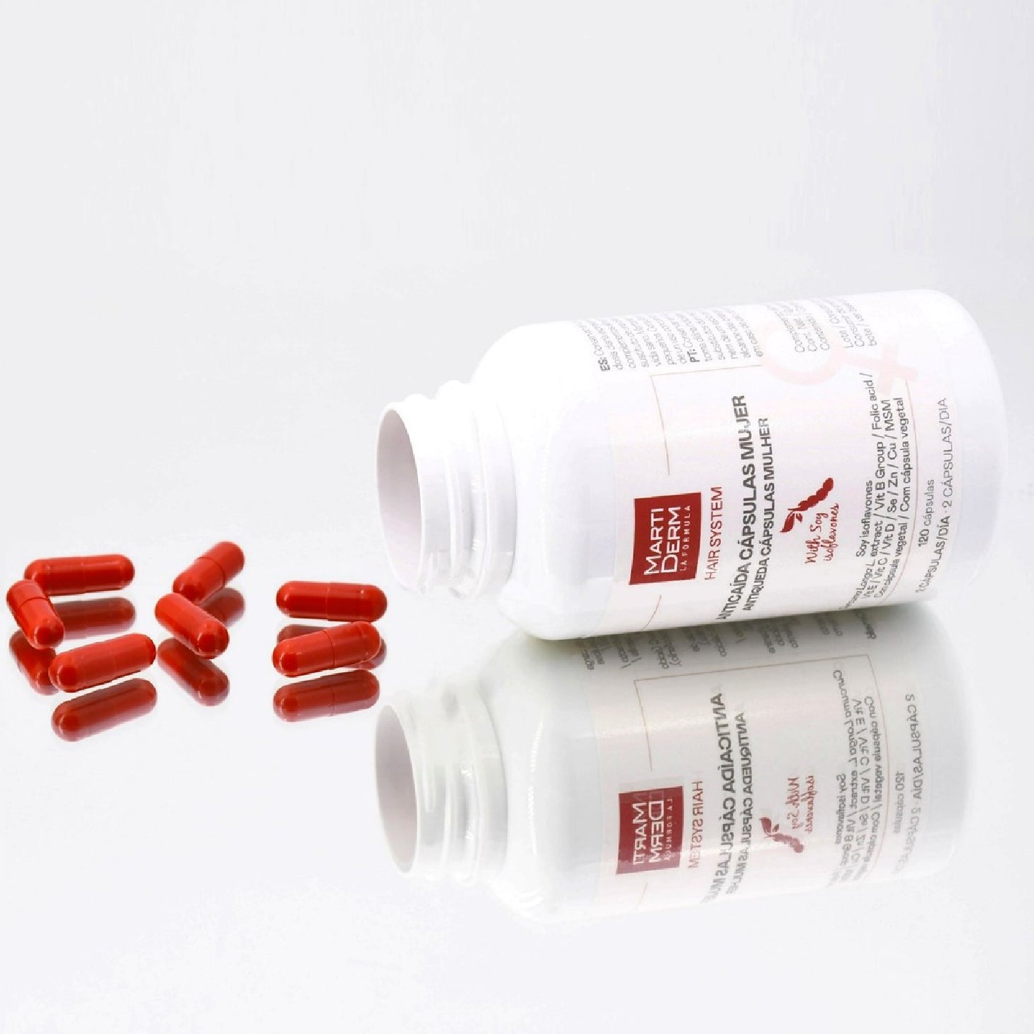 Martiderm Hair System Antiqueda Mulher 120 Cápsulas