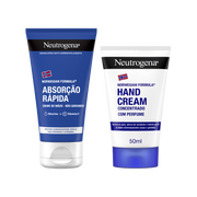 Neutrogena Creme de Mãos Rápida Absorção 75ml + Creme Concentrado 50ml
