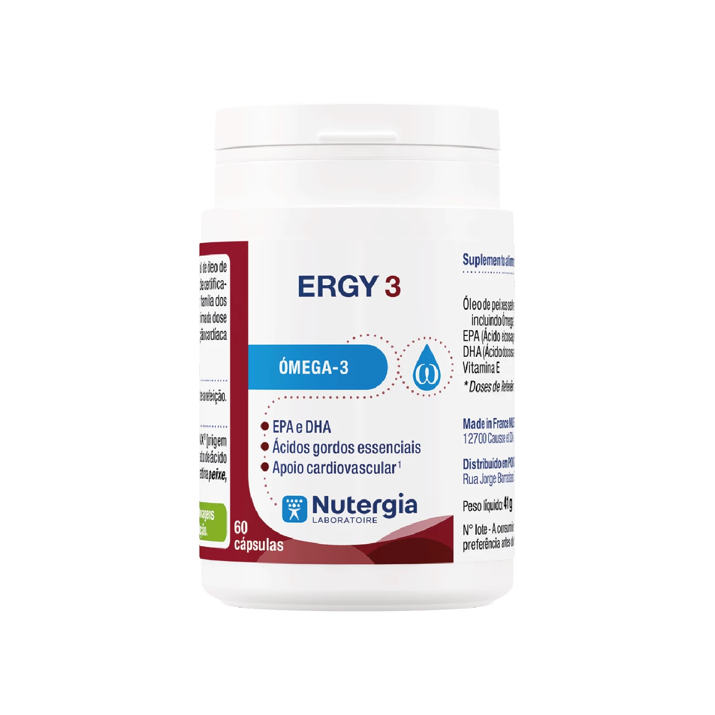 Nutergia Ergy 3 60 Cápsulas
