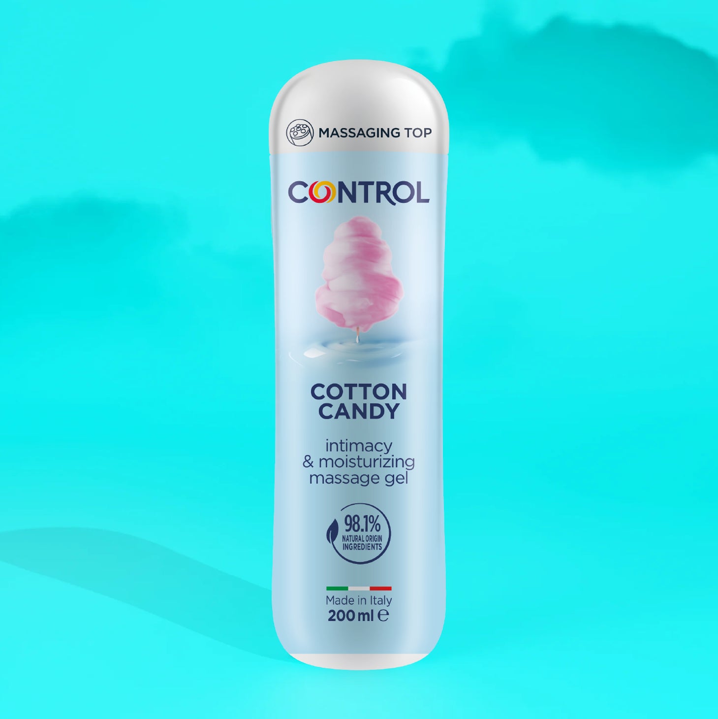 Control Gel Massagem Cotton Candy 200ml