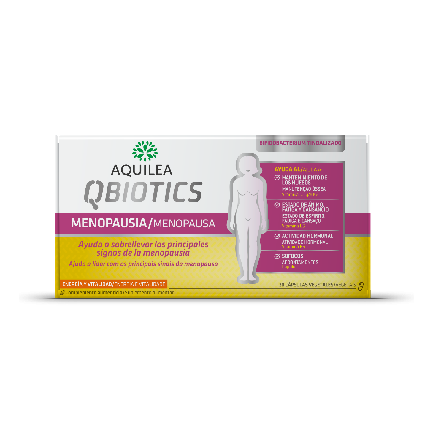 Aquilea QBiotics Menopausa 30 Cápsulas