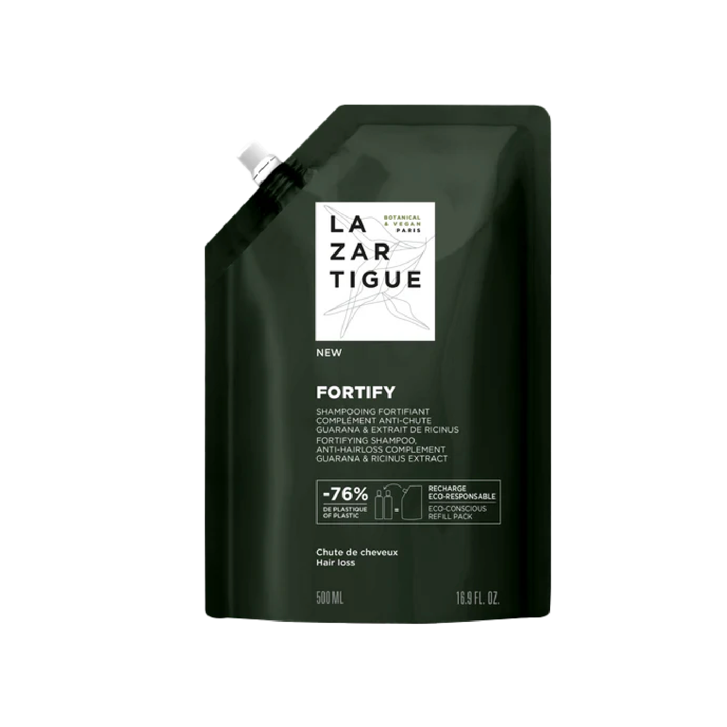 Lazartigue Fortify Champô Eco-Refill 500ml