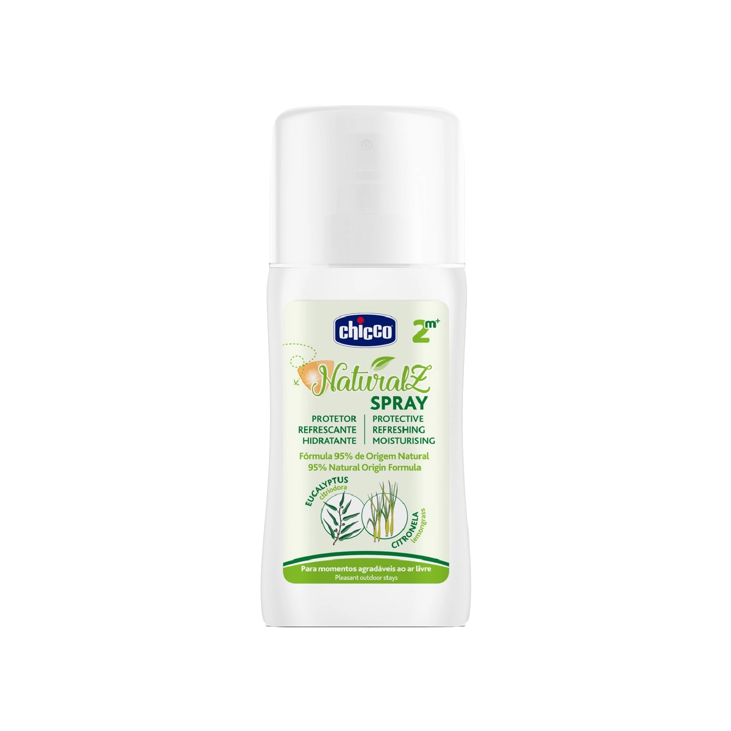 Chicco NaturalZ Spray Refrescante y Protector contra Mosquitos 100 ml