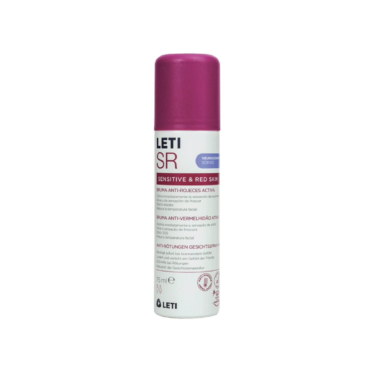 LetiSR Bruma Activa Anti-Rojeces 75 ml