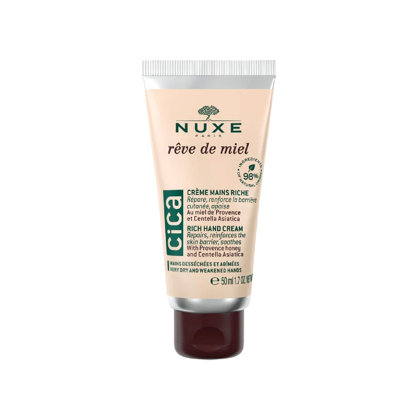 Nuxe Rêve de Miel Creme de Mãos Rico Cica 50ml