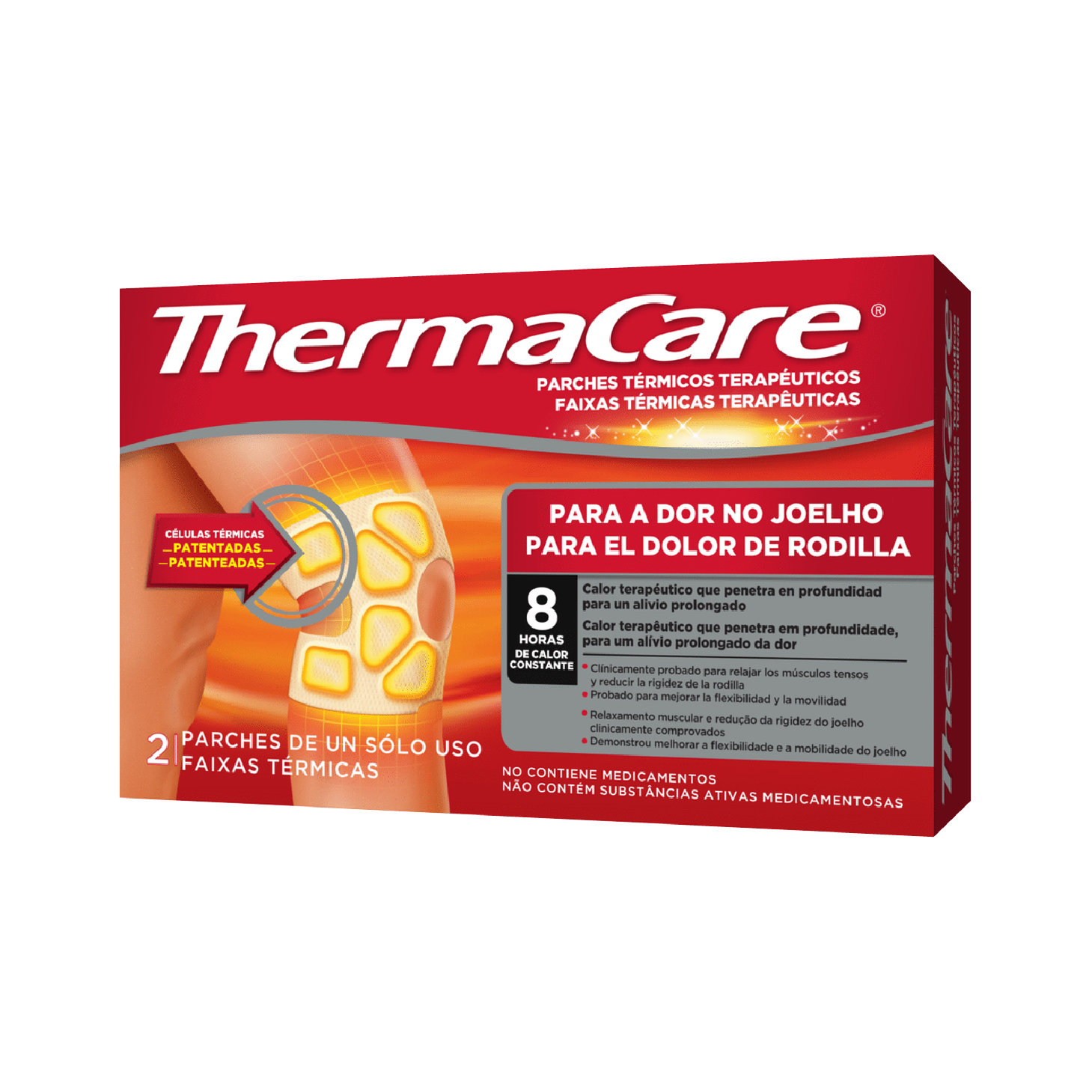 ThermaCare Faixa Térmica Joelho x 2 Unidades