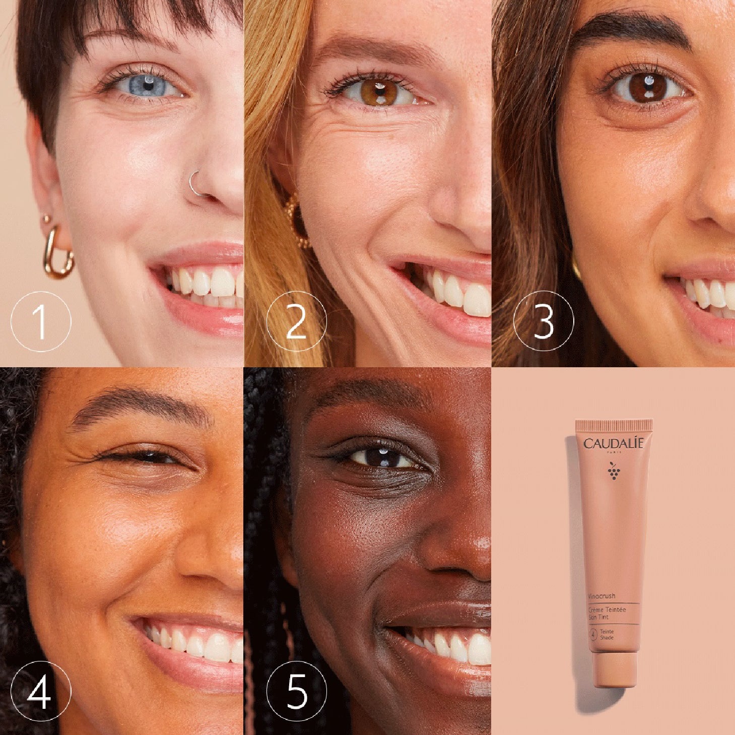 Caudalie Vinocrush Creme CC Tom 4 30ml