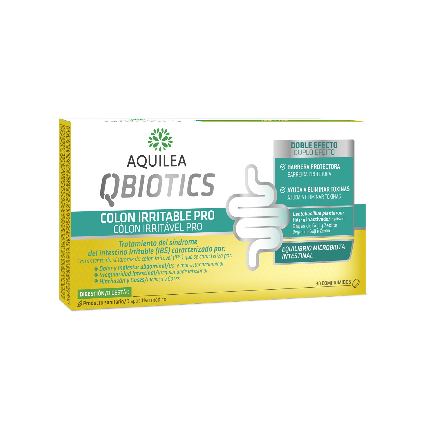 Aquilea QBiotics Colon Irritable Pro 30 Comprimidos