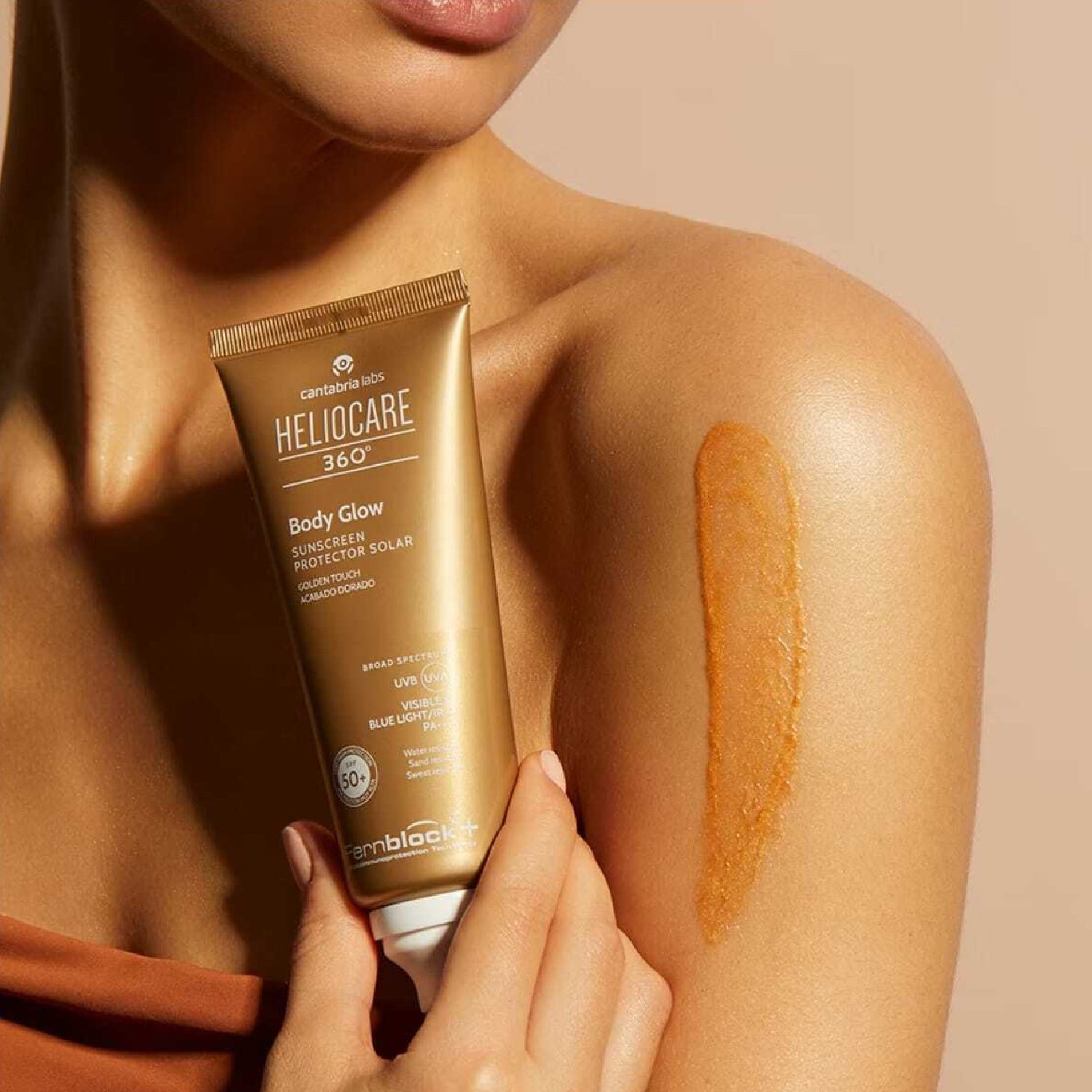 Heliocare 360º Body Glow Fluido Ligero FPS50+ 100 ml