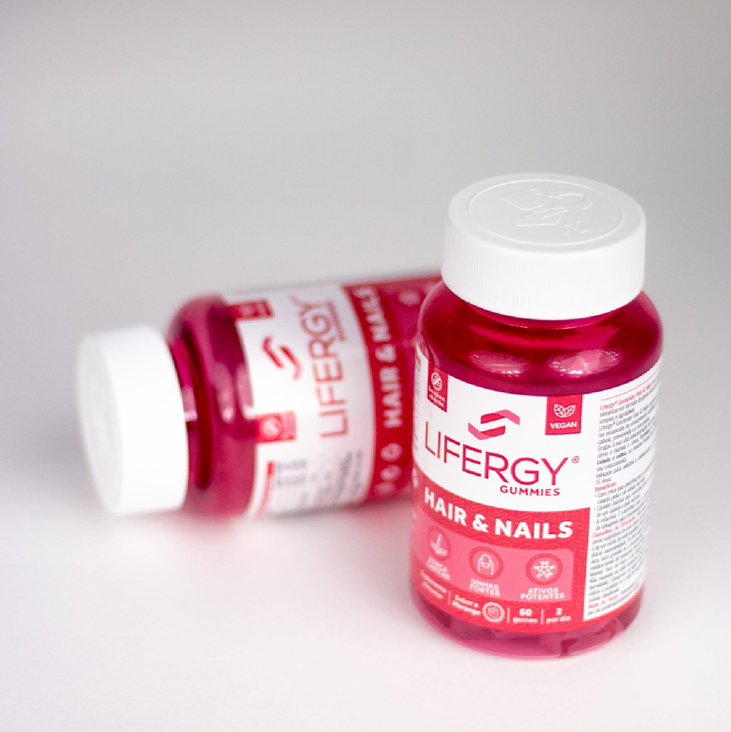 Gomitas Lifergy para cabello y uñas (60 gomitas)