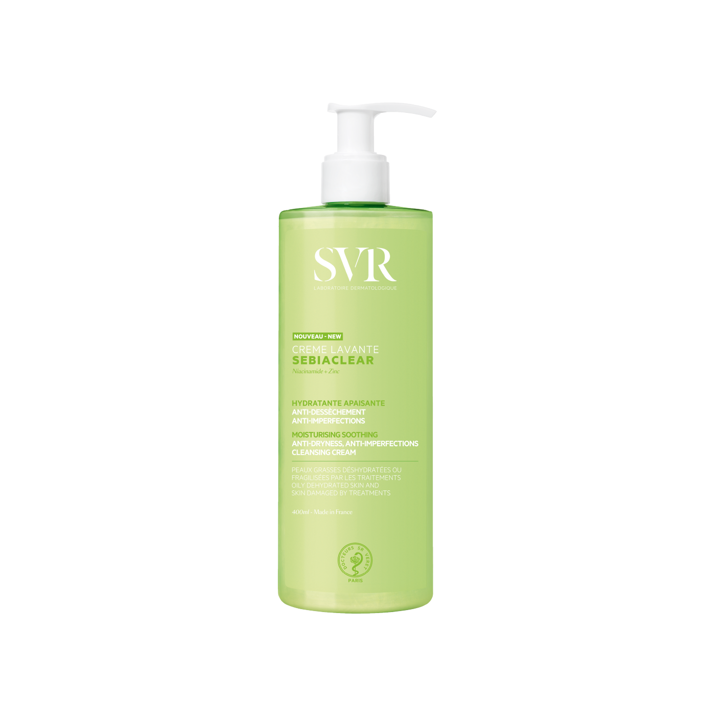 SVR Sebiaclear Creme Lavante 400ml