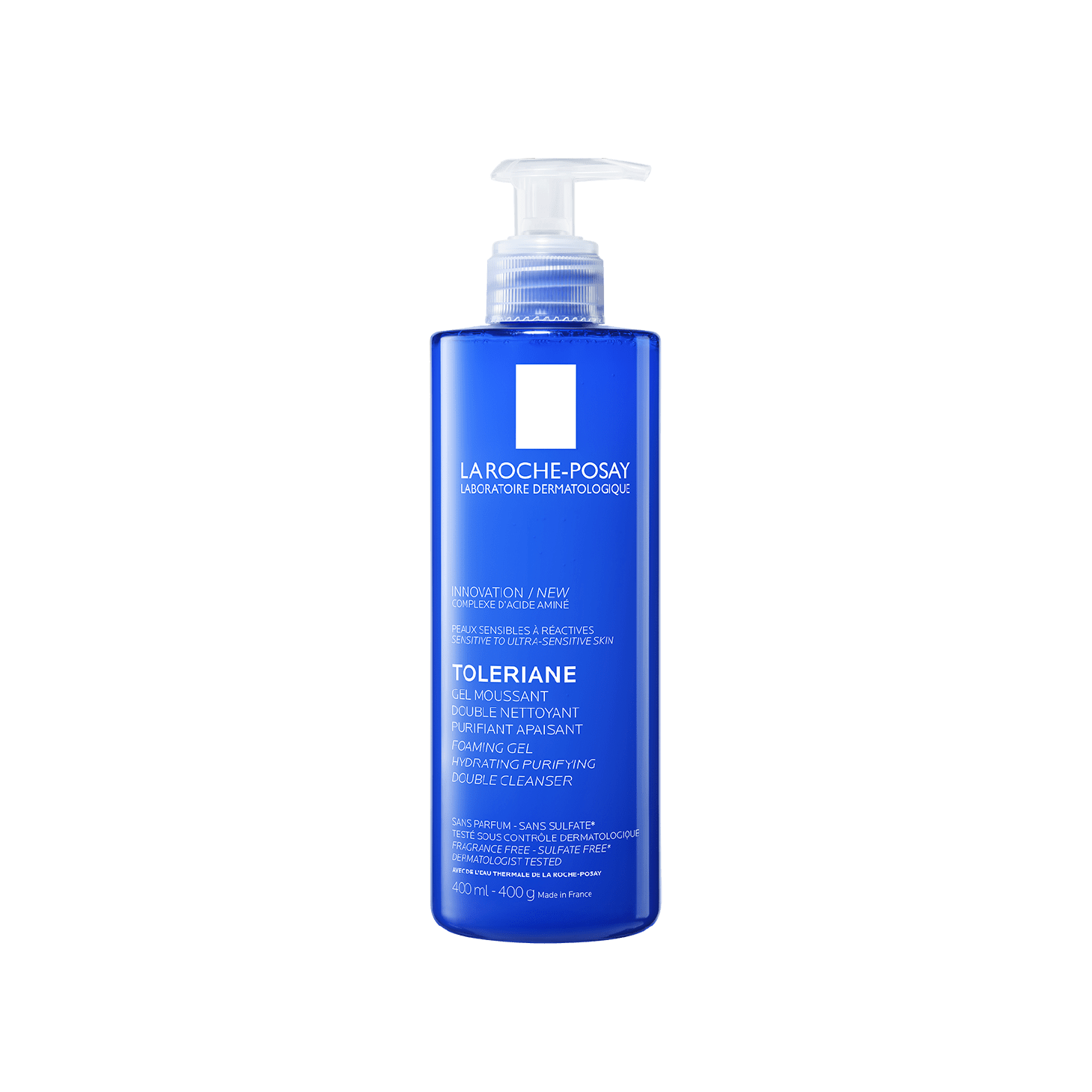 La Roche Posay Toleriane Gel Espumoso Doble Limpiador 400 ml