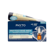 Phytocyane Cuidado Antiqueda Homem 3,5ml x 12 Ampolas + Champô 100ml